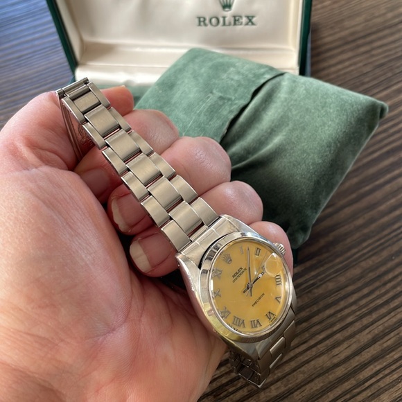 Rolex Oyster Date Precision Watch Vintage with original box - Picture 14 of 14